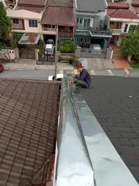 Tukang perbaikan atap bocor dinding/dak rembes talang air cat renovasi