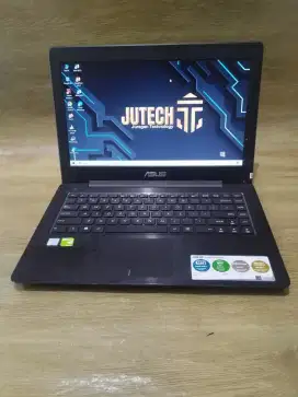 Laptop Gaming  Asus Slim Core i5 Gen 7 Ram 20GB Dual VGA Siap pakai