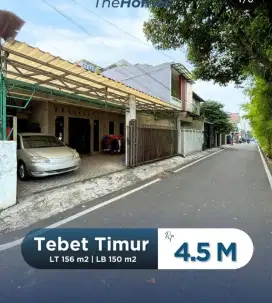 Dijual rumah akses jalan besar lokasi tebet timur