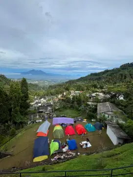 Paseban view spektakuler tanah jadi. Jual cepat.. sudah menghasilkan