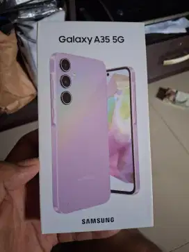 Samsung a35 ram 8/256 lengkap TT