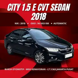 CITY 1.5 E MATIC 2018 SEDAN KM LOW [TDP 10 JUTA]