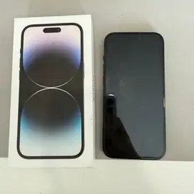 Iphone 14 Pro 128 GB Black Hitam 2022 Eraspace Resmi second mulus
