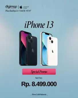 IPHONE 13 DISKON CICILAN BULANAN TANPA JAMINAN