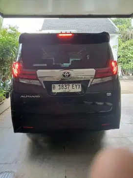Toyota Alphard 2017 Bensin