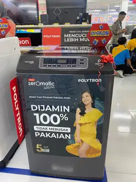 KREDIT MESIN CUCI POLYTRON TANPA DP