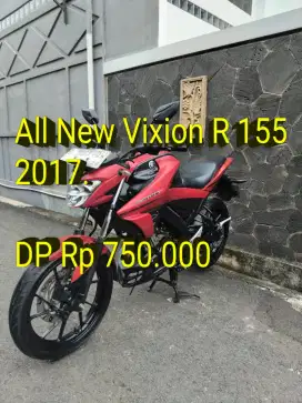 Vixion R 155 2017. Pajak ON. Mulus. Standar. Terawat. Cash/Kredit/TT