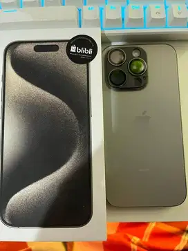 Iphone 15 pro resmi ibox 128gb bh 88%