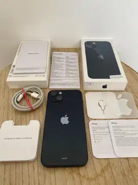 Second iBox Garansi On iPhone 13 128GB Midnight Fullset Anti Blokir