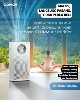 AIR PURIFIER & WATER PURIFIER - GRATIS, TANPA HARUS BELI