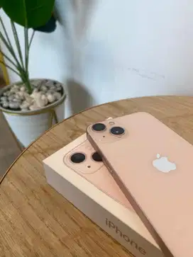 Second iBox iPhone 13 256GB Pink Fullset Anti Blokir