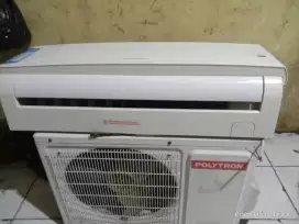 Di jual ac setengah pk politron trima digin +pasang