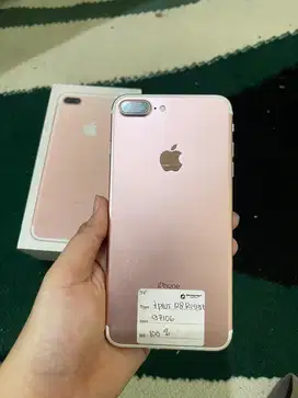 iPhone 7plus 128gb rose gold terdaftar NEGO TIPIS