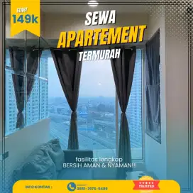 Sewa Apartemen BEKASI Transpark Juanda Harian Transit Termurah