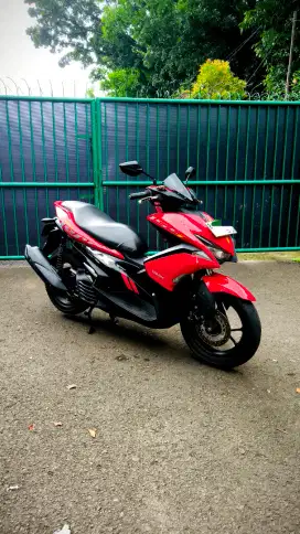 YAMAHA AEROX 2018 RED GLOSSY MULUS. NOT NMAX,XMAX,BEAT,MIO