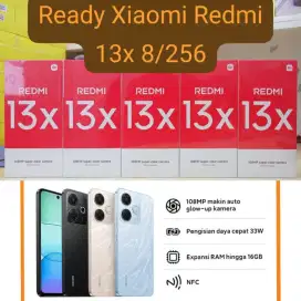 XIAOMI REDMI 13X 8/256GB NFC GARANSI RESMI