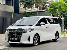 TOYOTA ALPHARD G ATPM TSS 2021 PUTIH FULLSET ISTIMEWA