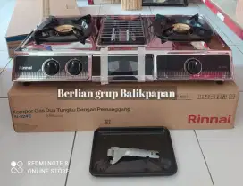 COD Kompor Rinnai 3Tungku 524E
Tungku+Grill pemanggang