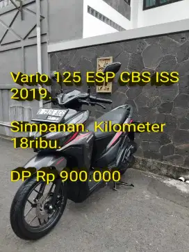 Vario 125 ISS 2019. Pajak ON. KM 18rb. Original.Rawatan.Cash/Kredit/TT