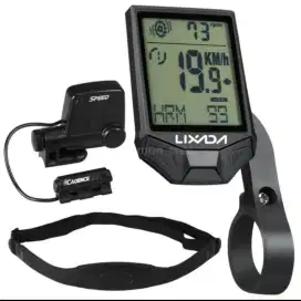 Lixada BC 335 - Speedometer Wireless Heart Rate Monitor & Cadence