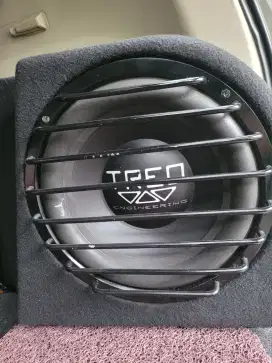 Subwoofer TREO TSX 10inch Bonus Box Sudut Custome Pajero Old