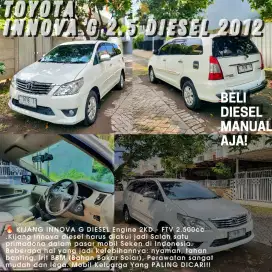 Kijang Innova G diesel Manual 2012