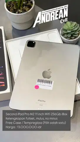 Second Ipad Pro M2 11inch wifi 256gb Ibox