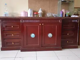 Meja Televisi Jati