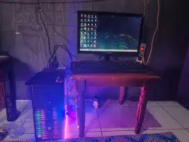 PC gaming standar Hp pro desk i3 ram 8 ssd 128 hdd 500