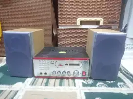 Sound speker ampli bisa blototh dan karoke