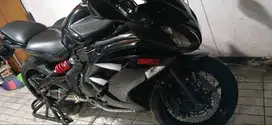 Kawasaki ER6F 2012 ABS STNK BPKB Faktur , Pajak hidup