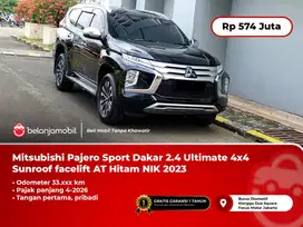 Mitsubishi Pajero Sport Dakar 2.4 Ultimate 4x4 Hitam 2023/2024