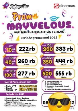 Jual jasa pasang baru myrepublik