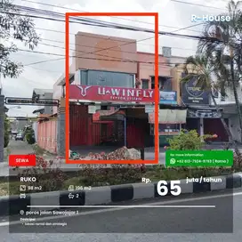 Ruko 2 lantai siap huni poros jalan Sawojajar 1