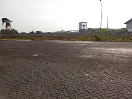 Jual Tanah + Bangunan Gudang di pinggir jalan Nasional, Cikarang Timur