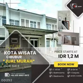 KOTA WISATA CIBUBUR RUMAH HARGA TERJANGKAU FASILITAS LENGKAP DD252