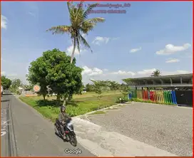 Tanah Hook di barat SMA N 1 YOGYAKARTA dijual murah tepi aspal