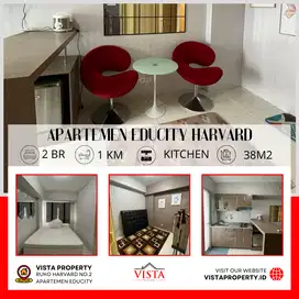 Disewakan Apartemen Educity Harvard Type 2BR by Vista Property