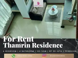 Disewakan Apartement Thamrin Residence Type Loft 3BR Full Furnished