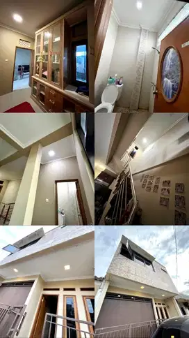 jual rumah mewah 2 lantai beserta isinya tengah kota