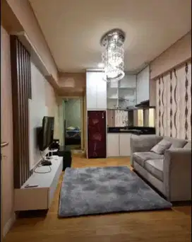 Sewa Apartemen 2BR 47m², Furnished Meikarta Lippo Cikarang, 50Juta/Thn