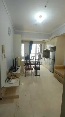 2BR+1 Furnished Apartemen Royal Mediterania Garden - Mall Central Park