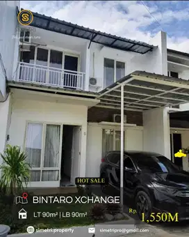 Dijual rumah dalam cluster di jl merpati raya Ciputat