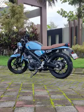 Yamaha XSR 155 VVA Light Blue Odo 35 Perak thn 2024 Koko Motor