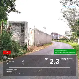 Tanah untuk invest daerah Dau