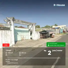 Tanah murah poros jalan raya Wagir