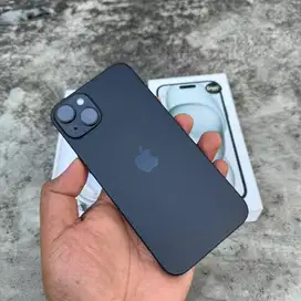 iPhone 15 Plus 128GB Black iBox Fullset mulus Garansi 11 Bulan lagi