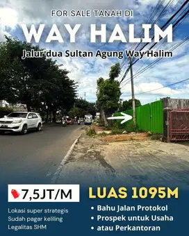 Dijual Tanah Strategis di Jalur Dua Sultan Agung