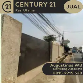 DIJUAL TANAH STRATEGIS DI JALAN RAYA BOGOR CIMANGGIS DEPOK