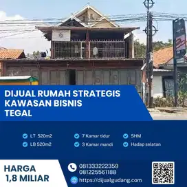 Cocok untuk Pabrik atau Gudang! Rumah 520m² di Tegal Dekat Tol